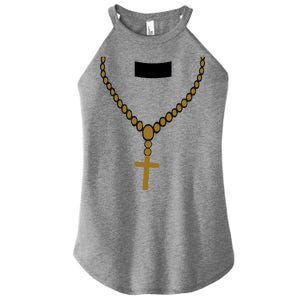 Priest Costume Cross Religion Women's Perfect Tri Rocker Tank