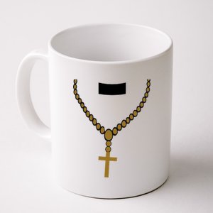 Priest Costume Cross Religion Coffee Mug