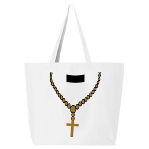 Priest Costume Cross Religion 25L Jumbo Tote