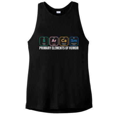 Primary Elements of Humor Ladies PosiCharge Tri-Blend Wicking Tank