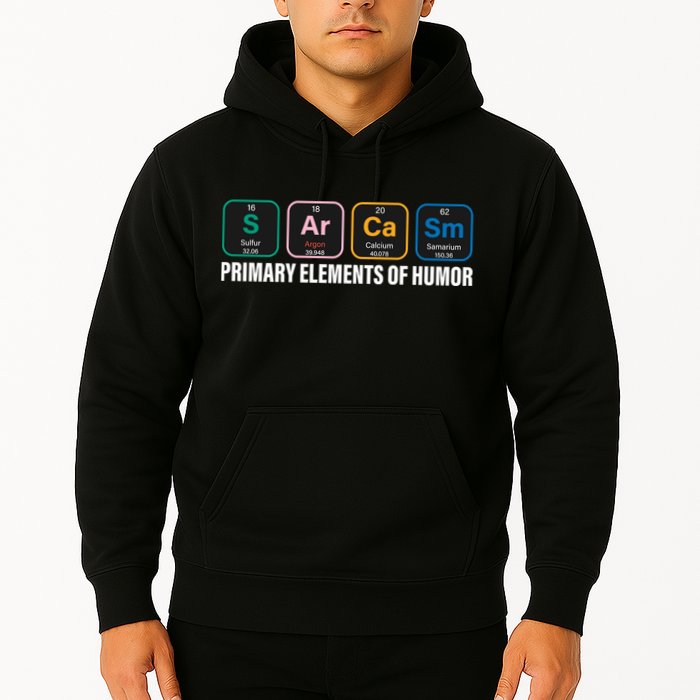 Primary Elements of Humor Hoodie