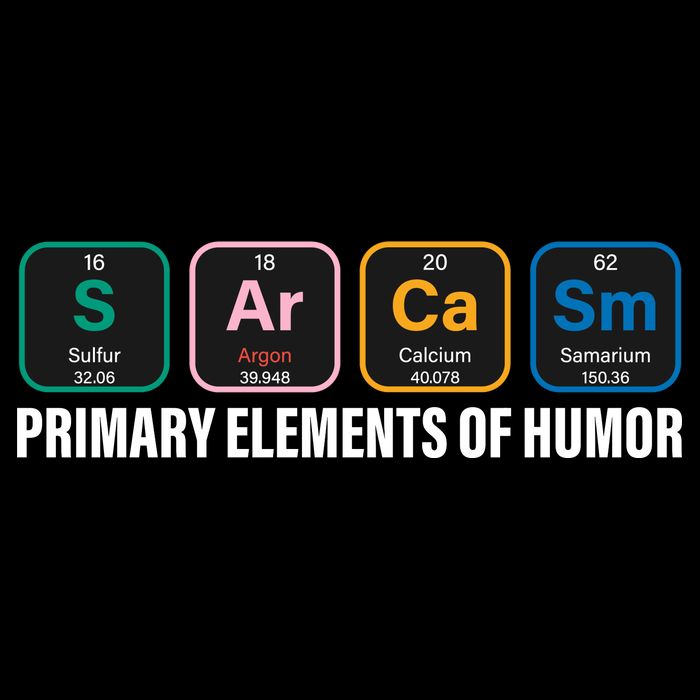 Primary Elements of Humor Apron