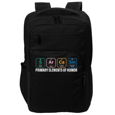 Primary Elements of Humor Impact Tech Backpack