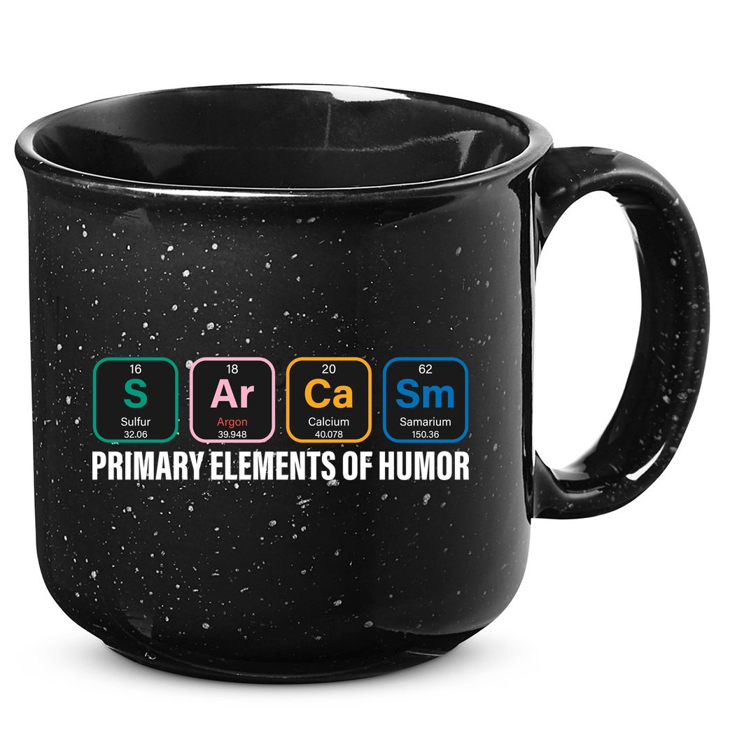 Primary Elements of Humor 15oz Campfire Ceramic Mug