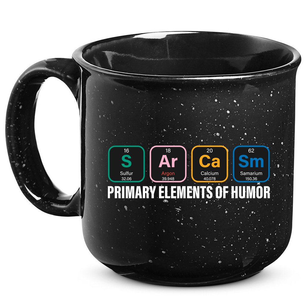 Primary Elements of Humor 15oz Campfire Ceramic Mug