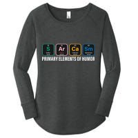 Primary Elements of Humor Women's Perfect Tri Tunic Long Sleeve Shirt