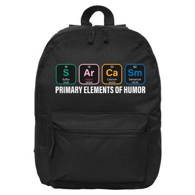 Primary Elements of Humor 16 in Basic Backpack