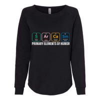 Primary Elements of Humor Womens California Wash Sweatshirt