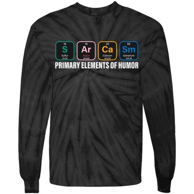 Primary Elements of Humor Tie-Dye Long Sleeve Shirt
