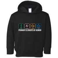 Primary Elements of Humor Toddler Hoodie