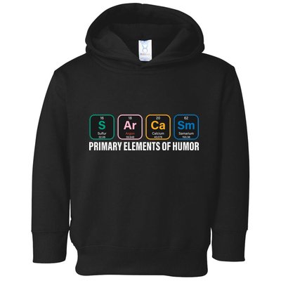 Primary Elements of Humor Toddler Hoodie