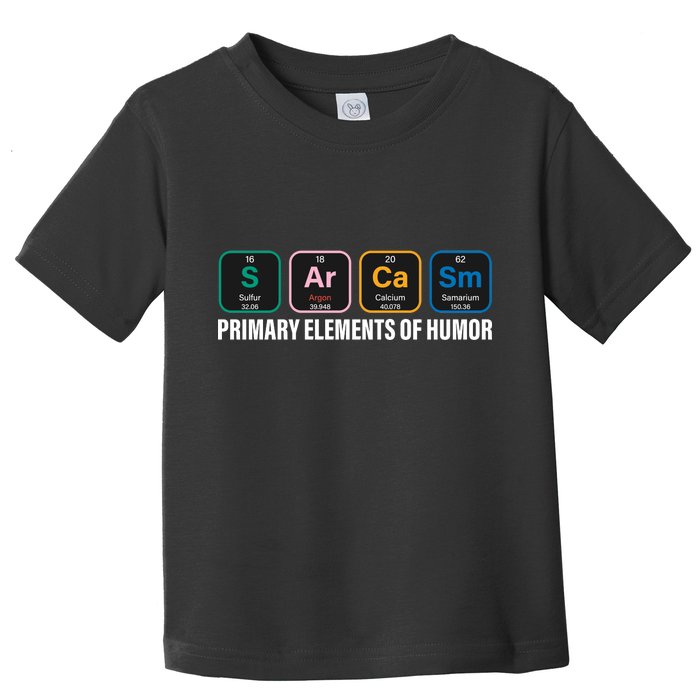 Primary Elements of Humor Toddler T-Shirt