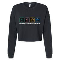 Primary Elements of Humor Cropped Pullover Crew