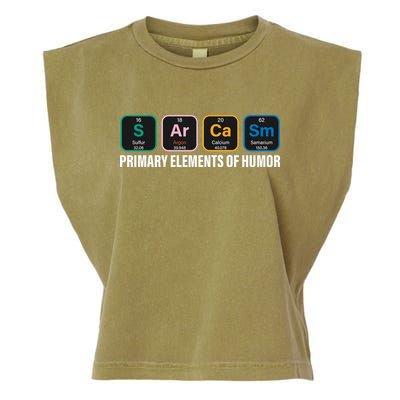 Primary Elements of Humor Garment-Dyed Women's Muscle Tee