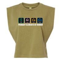 Primary Elements of Humor Garment-Dyed Women's Muscle Tee