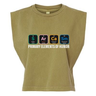 Primary Elements of Humor Garment-Dyed Women's Muscle Tee