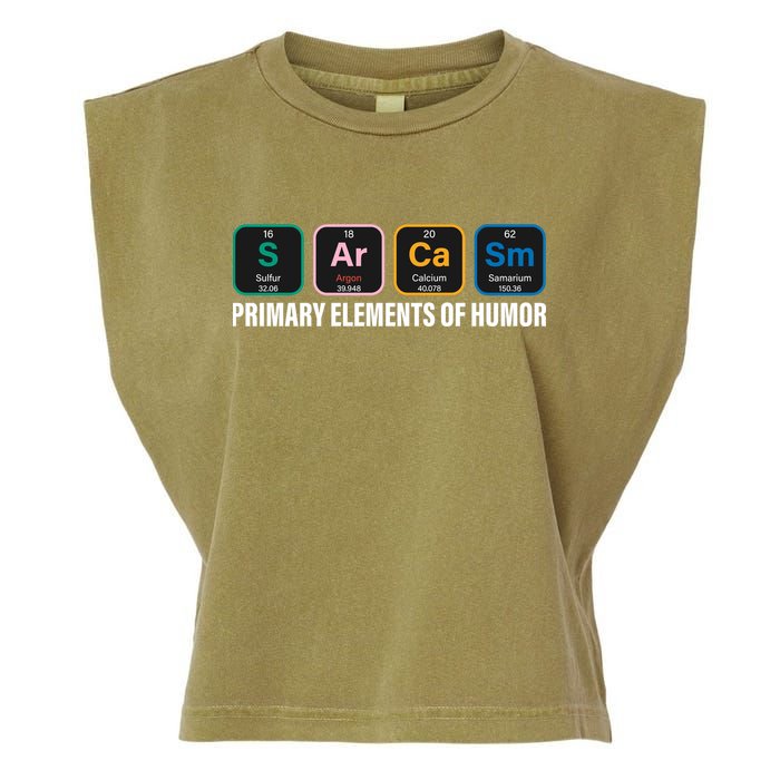 Primary Elements of Humor Garment-Dyed Women's Muscle Tee
