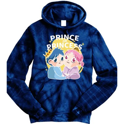 Prince Or Princess Babies Tie Dye Hoodie