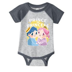 Prince Or Princess Babies Infant Baby Jersey Bodysuit