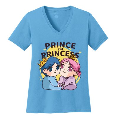 Prince Or Princess Babies Women's V-Neck T-Shirt