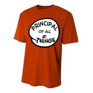 Principal of all Things Performance Sprint T-Shirt