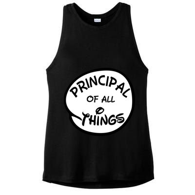 Principal of all Things Ladies PosiCharge Tri-Blend Wicking Tank