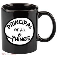 Principal of all Things 11oz C Handle Ceramic Mug
