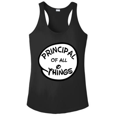 Principal of all Things Ladies PosiCharge Competitor Racerback Tank