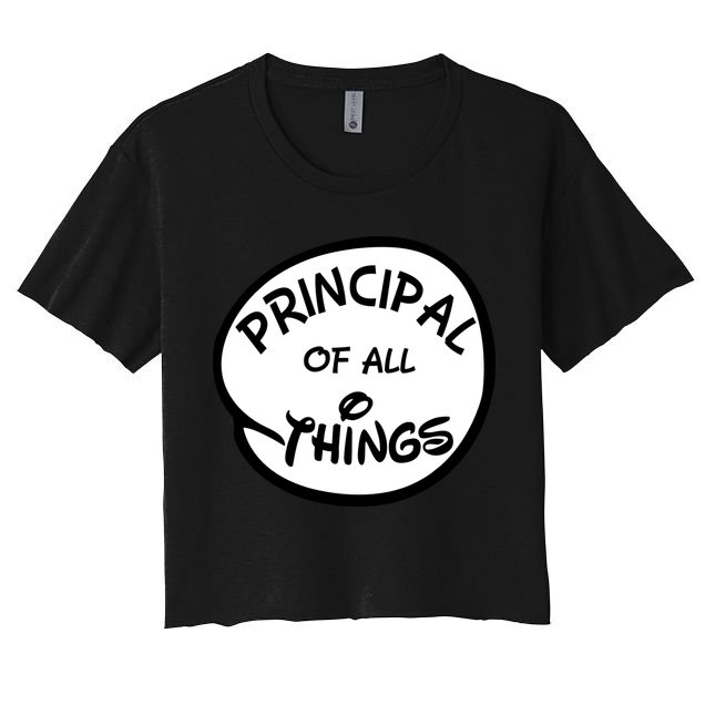Principal of all Things Crop Top