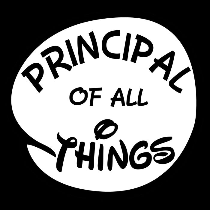 Principal of all Things Crop Top