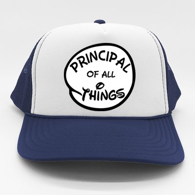 Principal of all Things Trucker Hat