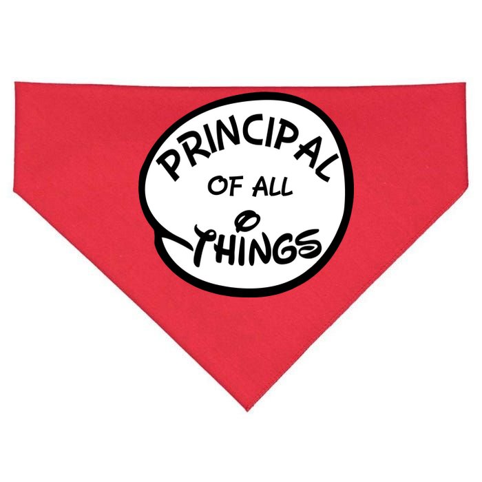 Principal of all Things USA-Made Doggie Bandana