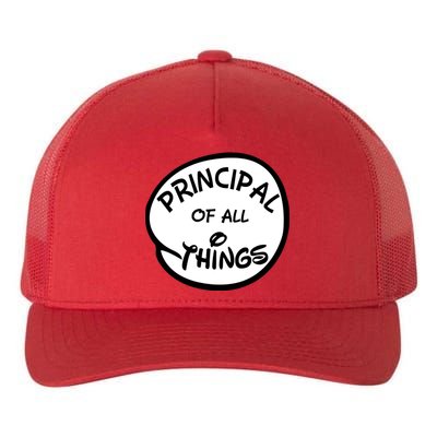 Principal of all Things Yupoong Adult 5-Panel Trucker Hat