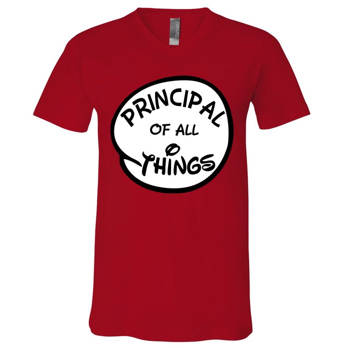 Principal of all Things V-Neck T-Shirt