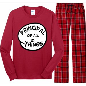 Principal of all Things Long Sleeve Pajama Set