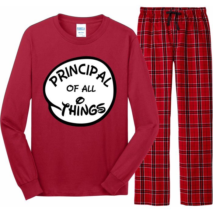 Principal of all Things Long Sleeve Pajama Set