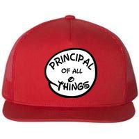 Principal of all Things Flat Bill Trucker Hat