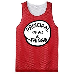 Principal of all Things Mesh Reversible Basketball Jersey Tank