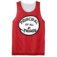 Principal of all Things Mesh Reversible Basketball Jersey Tank