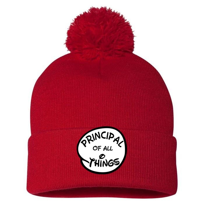 Principal of all Things Pom Pom 12in Knit Beanie