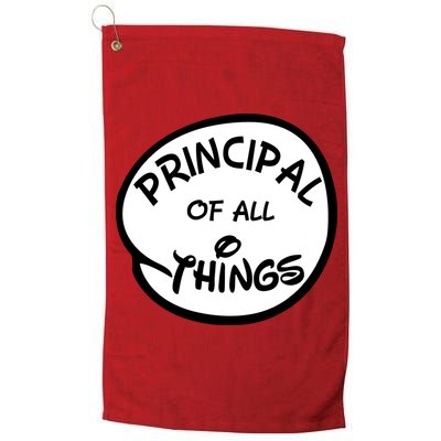 Principal of all Things Golf Towel