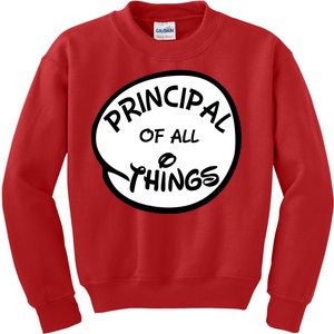 Principal of all Things Kids Sweatshirt