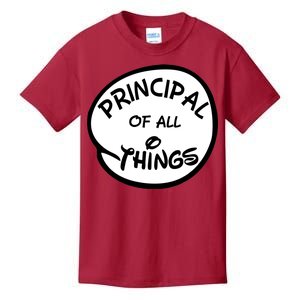 Principal of all Things Kids T-Shirt