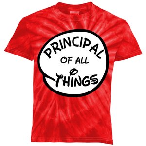 Principal of all Things Kids Tie-Dye T-Shirt