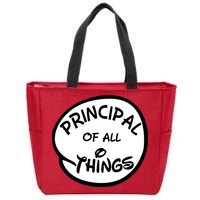 Principal of all Things Zip Tote Bag
