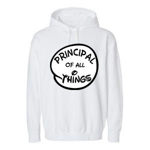 Principal of all Things Garment-Dyed Fleece Hoodie