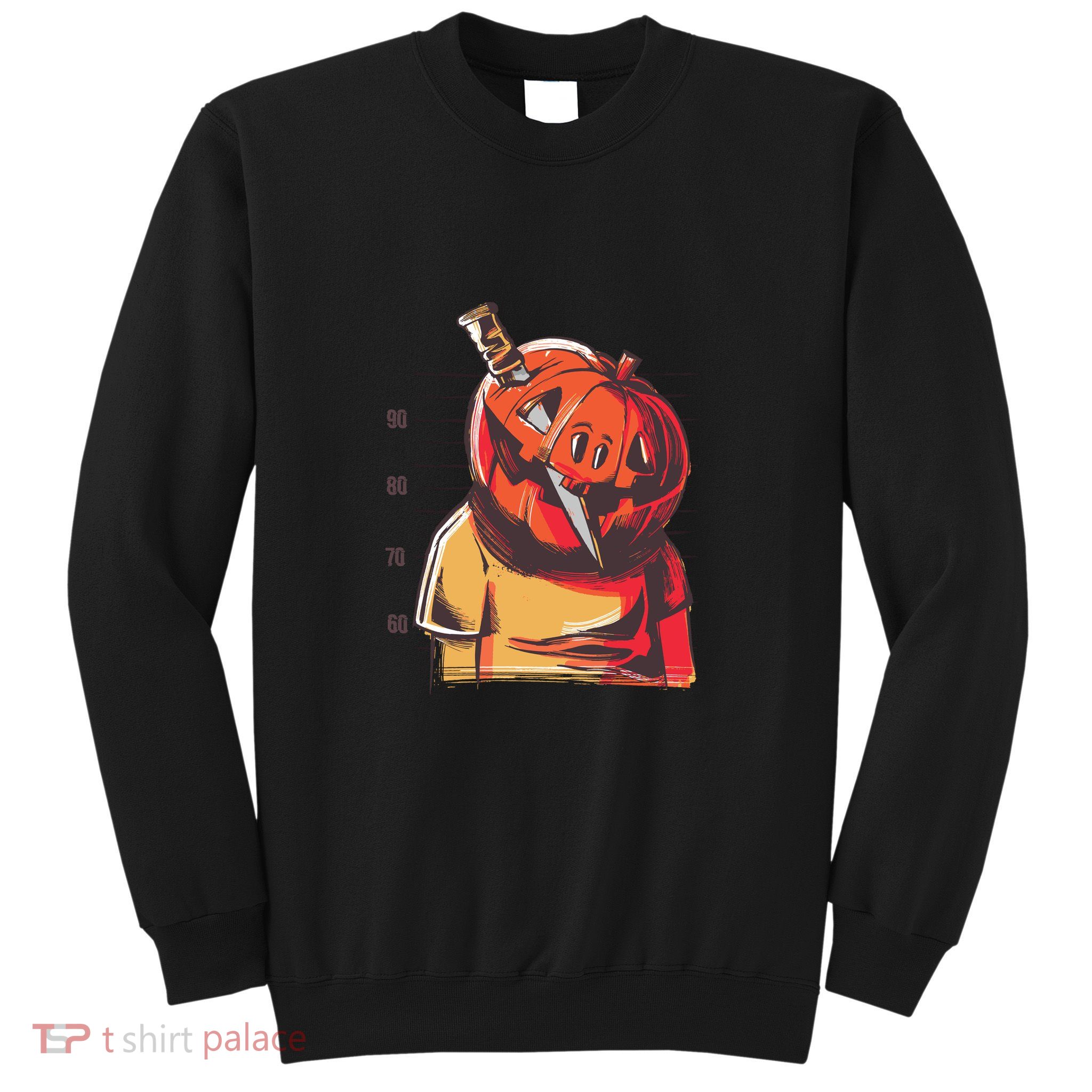Prisoner Pumpkin Mug Shot Sweatshirt