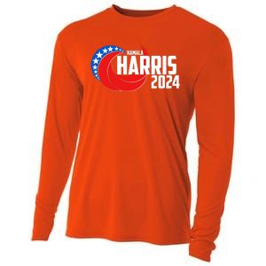 Patriotic Rwb Kamala Harris 2024 Cooling Performance Long Sleeve Crew