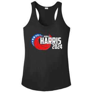 Patriotic Rwb Kamala Harris 2024 Ladies PosiCharge Competitor Racerback Tank