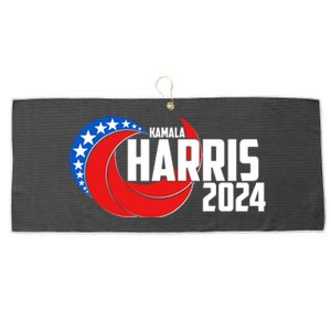 Patriotic Rwb Kamala Harris 2024 Large Microfiber Waffle Golf Towel